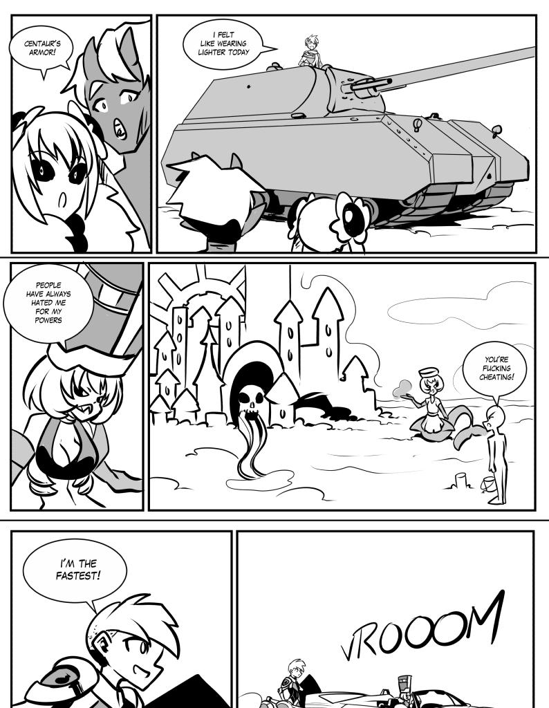 Monster girls on tour - Episode 621, Page 1: Page 621